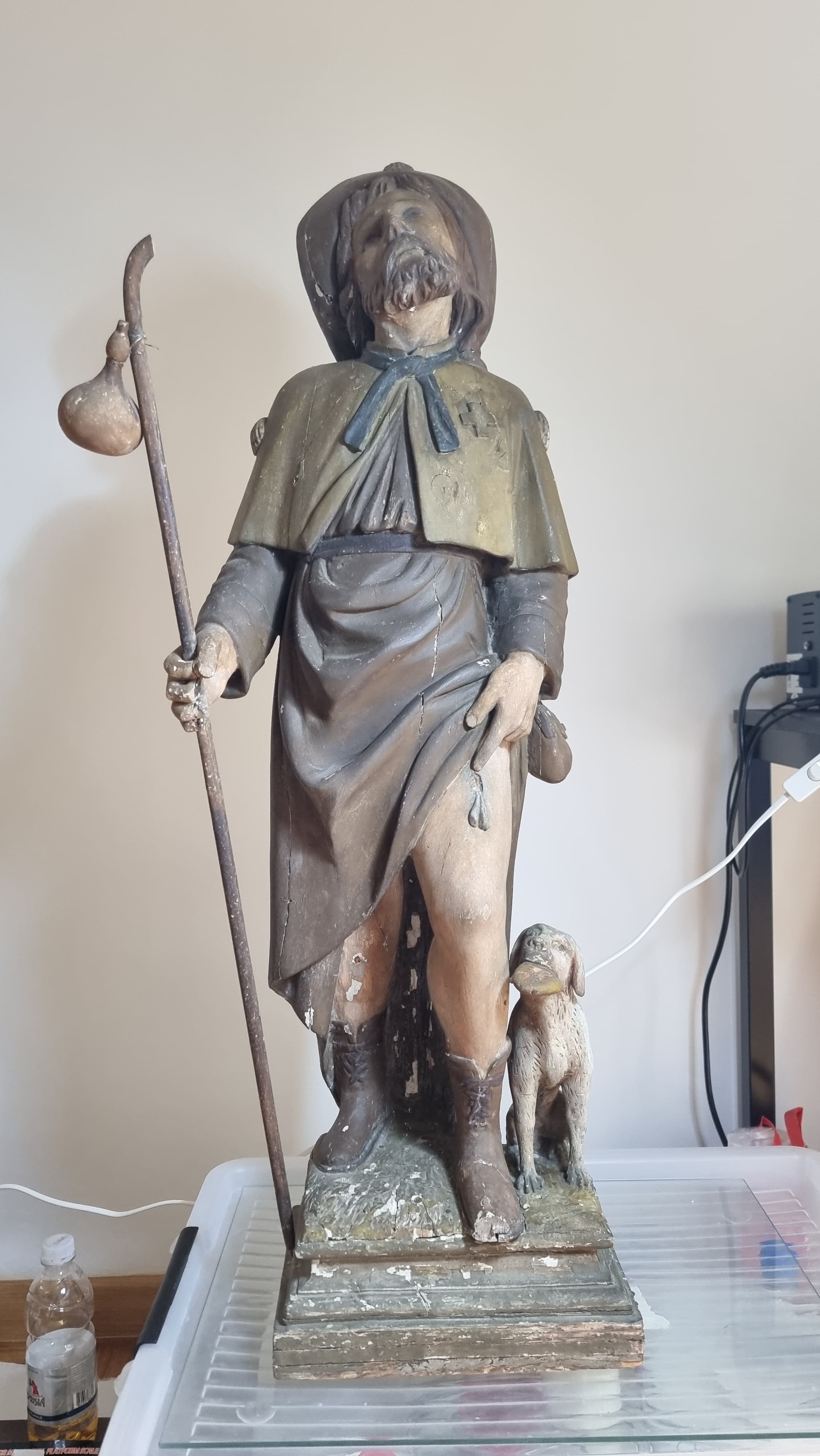 Restauro statuetta di San Rocco — 7 di 18