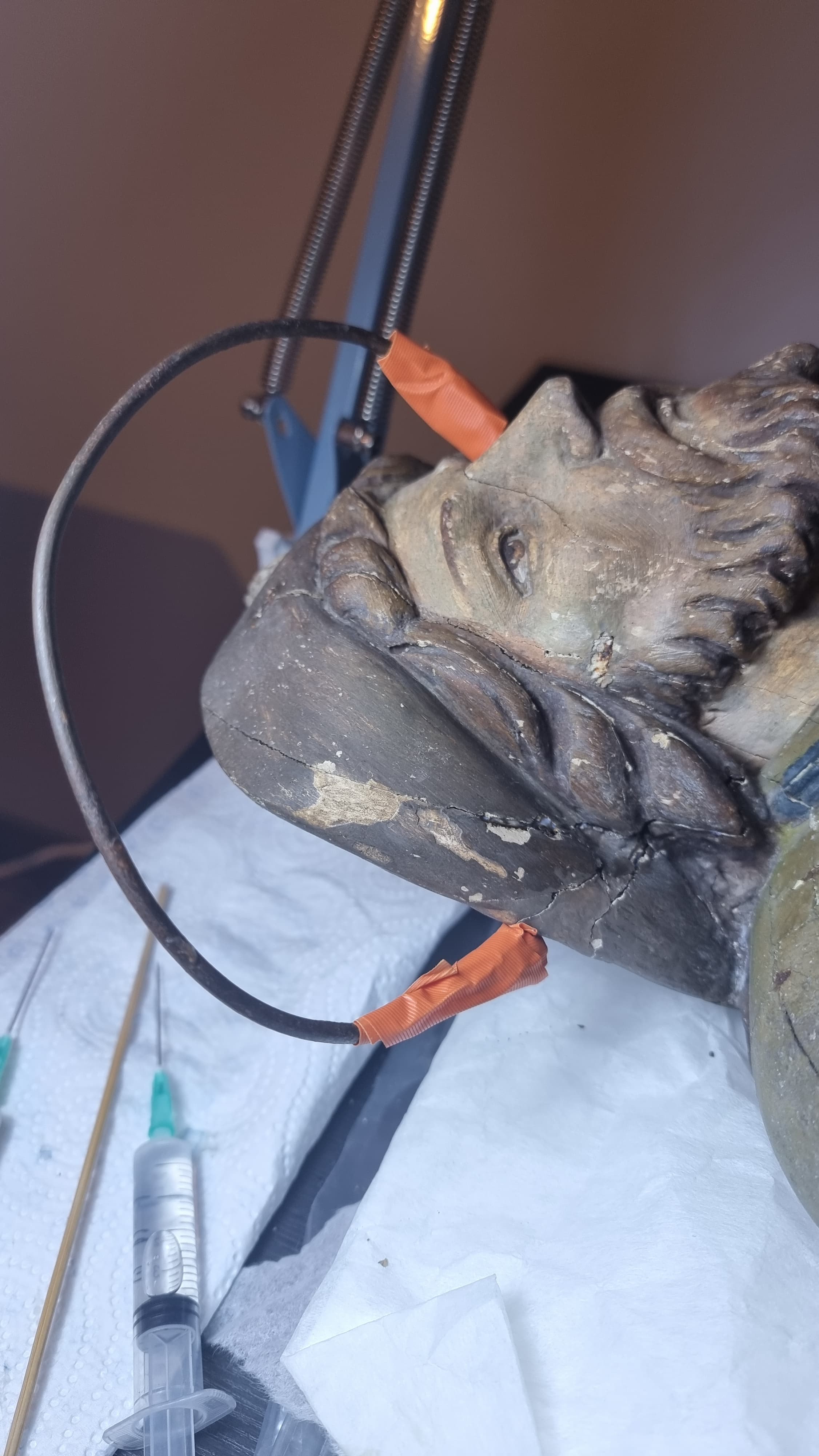 Restauro statuetta di San Rocco — 10 di 18