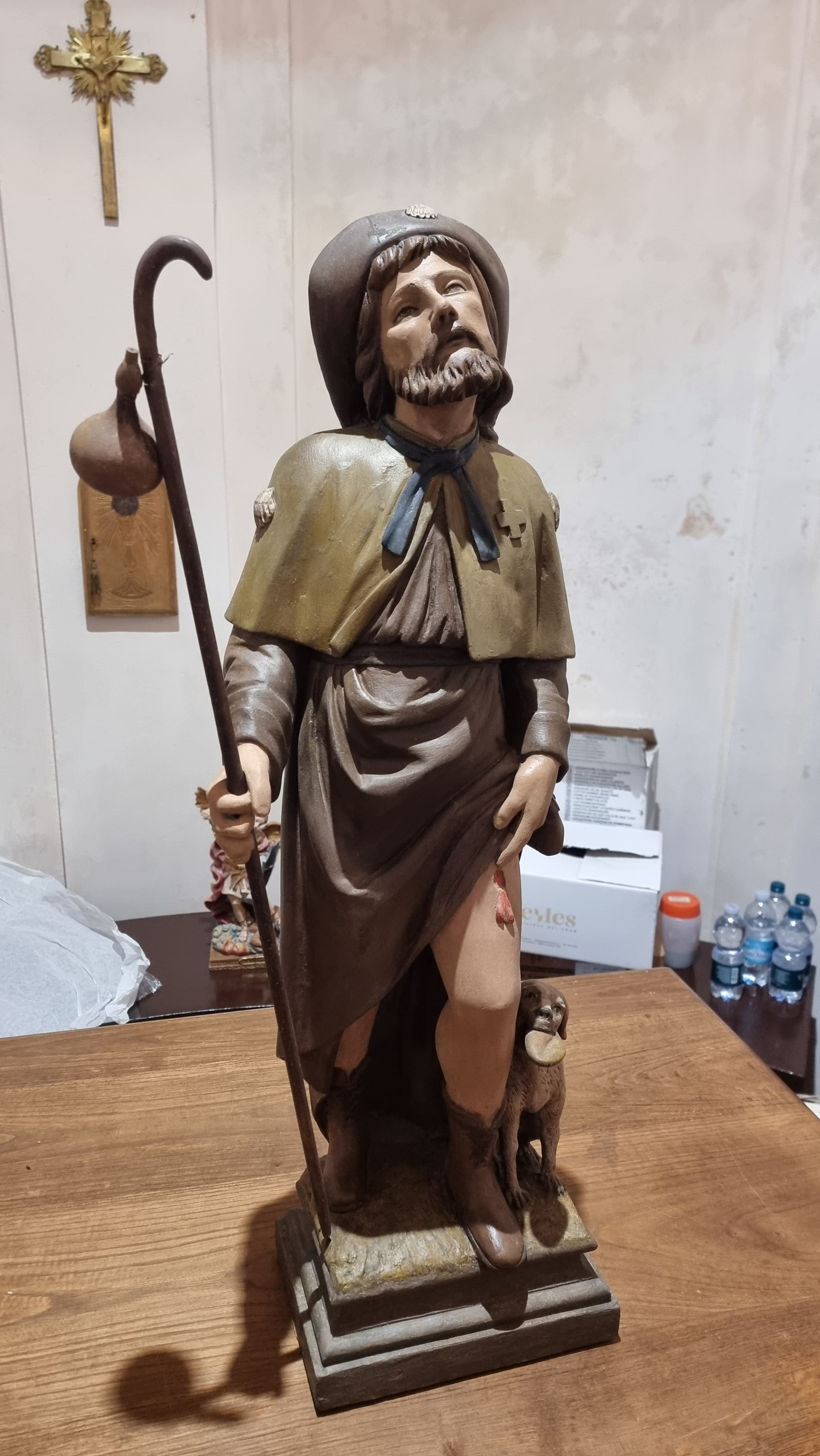 Restauro statuetta di San Rocco — 17 di 18