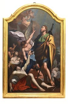 San Rocco soccorre gli appestati